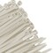 Us Cable Ties Cable Tie, 6", 18 lb, Natural Nylon, 100 Pack LD6N100